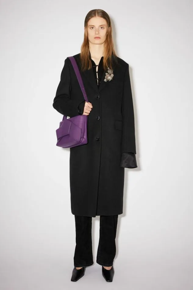 Acne Studios Bags Woman Musubi Shoulder Bag Violet Purple