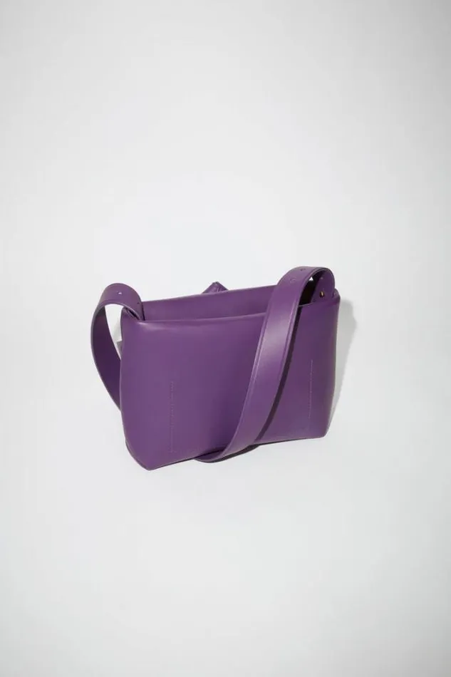 Acne Studios Bags Woman Musubi Shoulder Bag Violet Purple