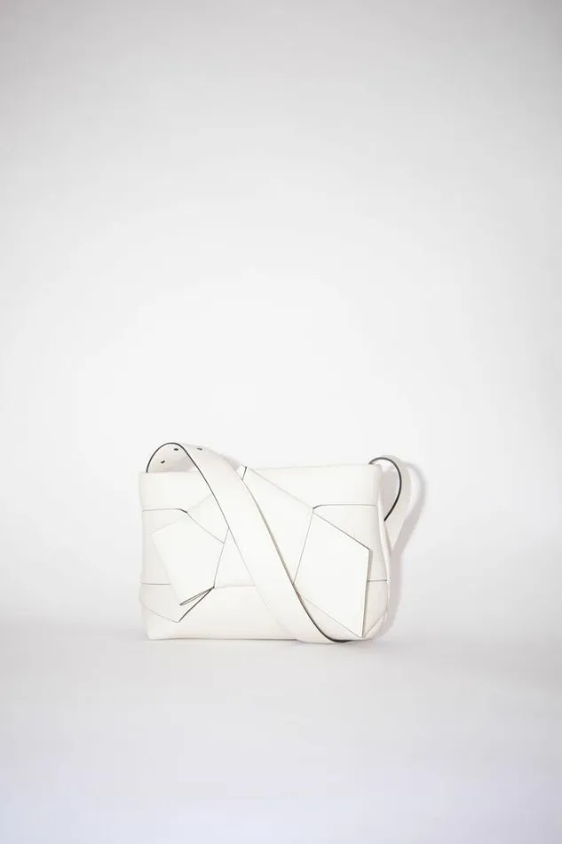 Acne Studios Bags Woman Musubi Shoulder Bag WhiteBlack