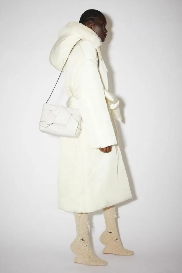 Acne Studios Bags Woman Musubi Shoulder Bag WhiteBlack