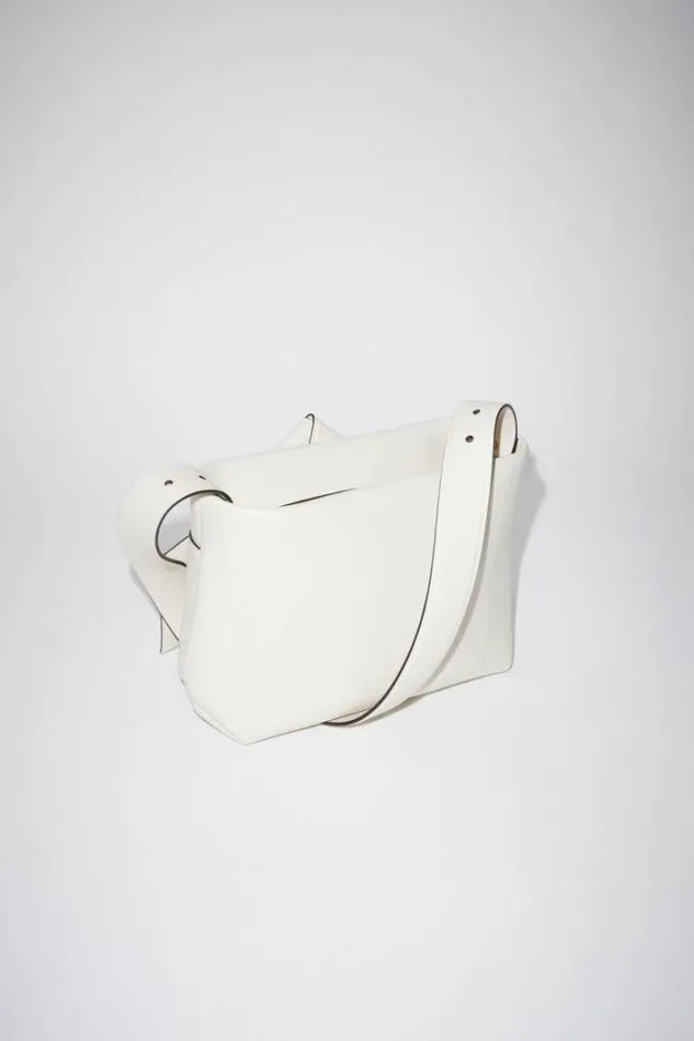 Acne Studios Bags Woman Musubi Shoulder Bag WhiteBlack
