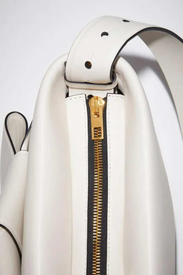 Acne Studios Bags Woman Musubi Shoulder Bag WhiteBlack
