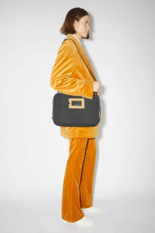 Acne Studios Bags Woman Nylon Laptop Bag Black