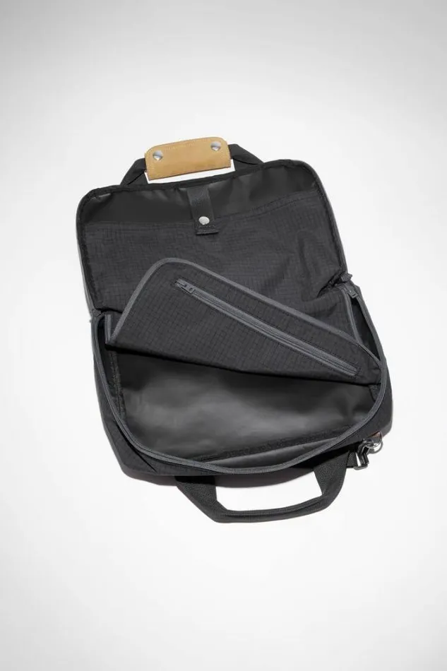 Acne Studios Bags Woman Nylon Laptop Bag Black