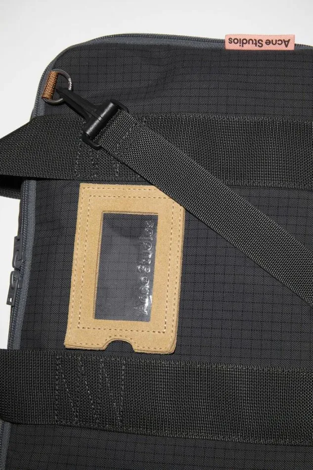 Acne Studios Bags Woman Nylon Laptop Bag Black