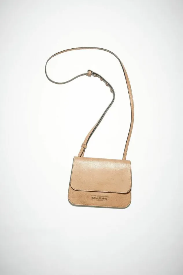 Acne Studios Bags Woman Platt Crossbody Bag Dark Beige