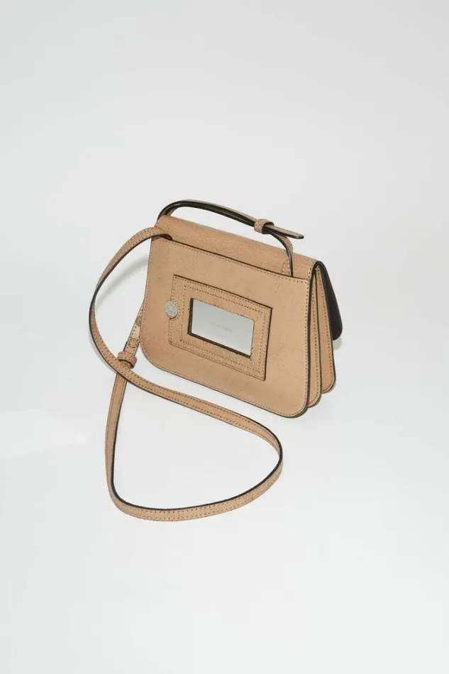 Acne Studios Bags Woman Platt Crossbody Bag Dark Beige