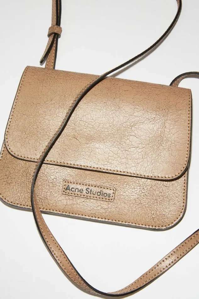 Acne Studios Bags Woman Platt Crossbody Bag Dark Beige