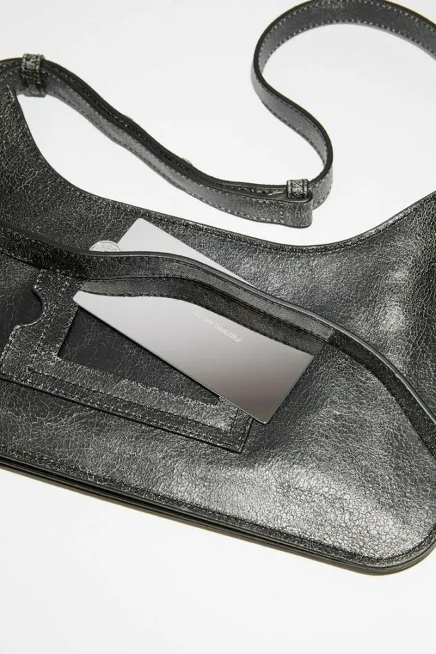 Acne Studios Bags Woman Platt Mini Shoulder Bag Black