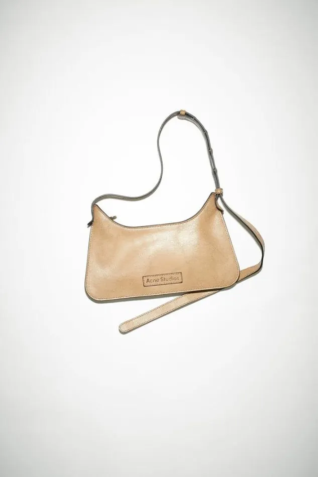 Acne Studios Bags Woman Platt Mini Shoulder Bag Dark Beige