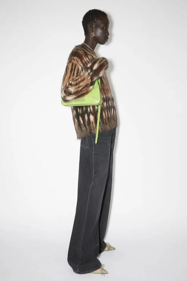 Acne Studios Bags Woman Platt Mini Shoulder Bag Lime Green