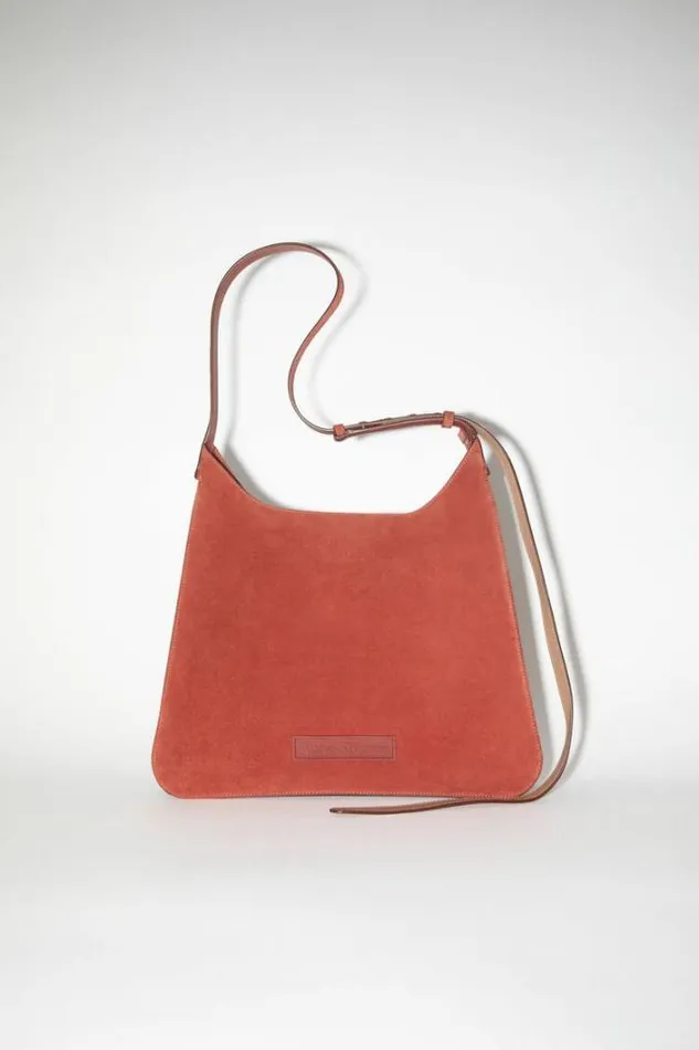 Acne Studios Bags Woman Platt Shoulder Bag Burgundy