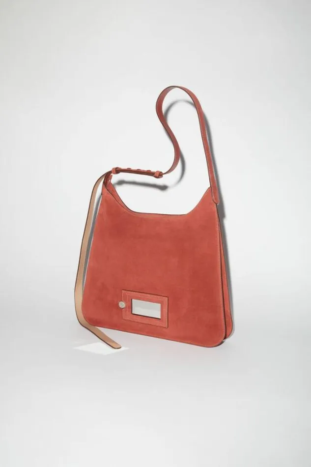 Acne Studios Bags Woman Platt Shoulder Bag Burgundy