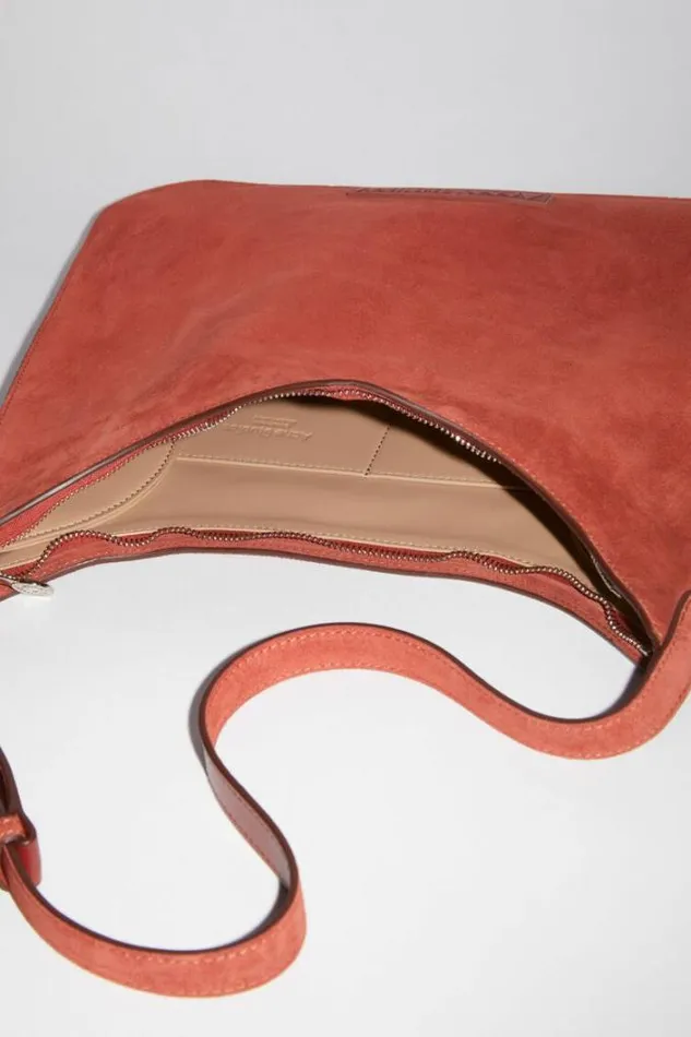 Acne Studios Bags Woman Platt Shoulder Bag Burgundy