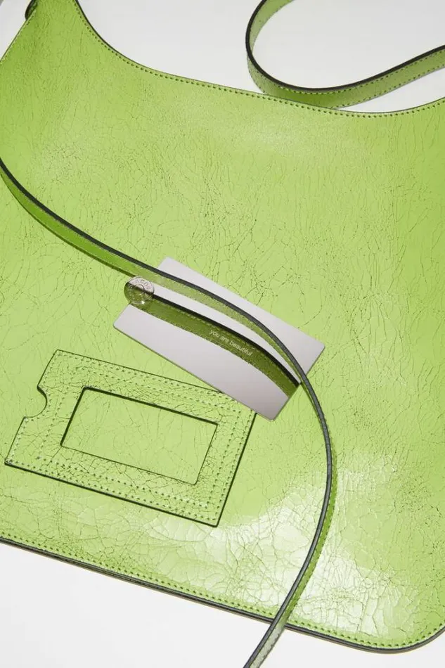 Acne Studios Bags Woman Platt Shoulder Bag Lime Green