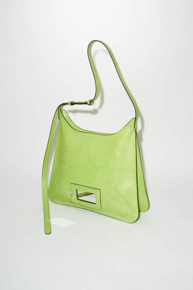 Acne Studios Bags Woman Platt Shoulder Bag Lime Green