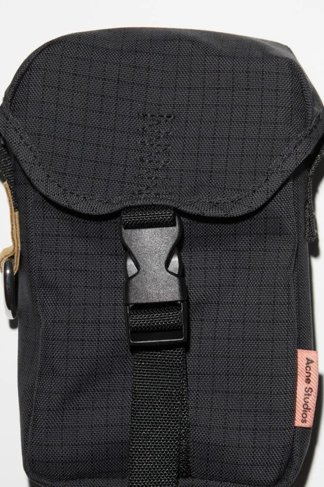 Acne Studios Bags Woman Ripstop Mini Pouch Bag Black