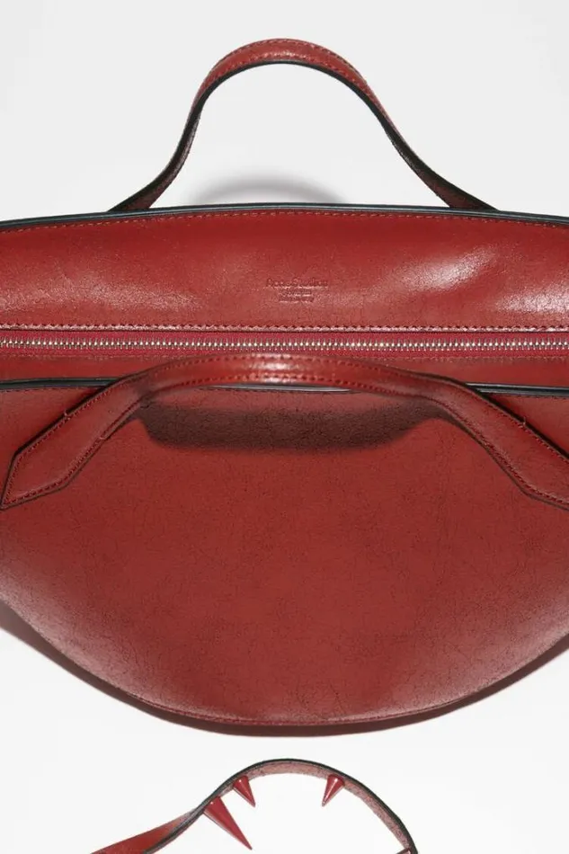 Acne Studios Bags Woman Spike Shoulder BagRunway Show Red