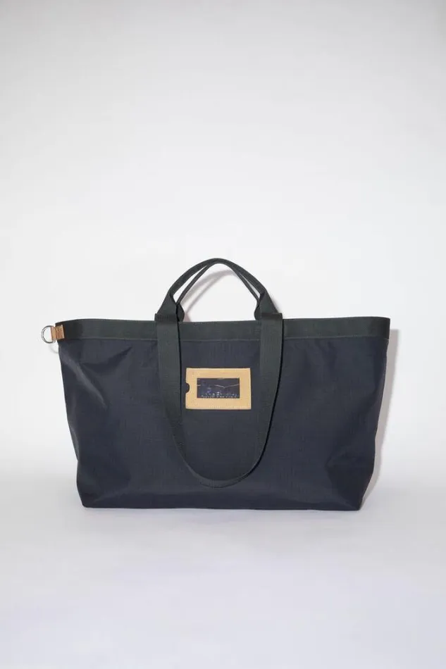 Acne Studios Bags Woman Tote Nylon Bag Black