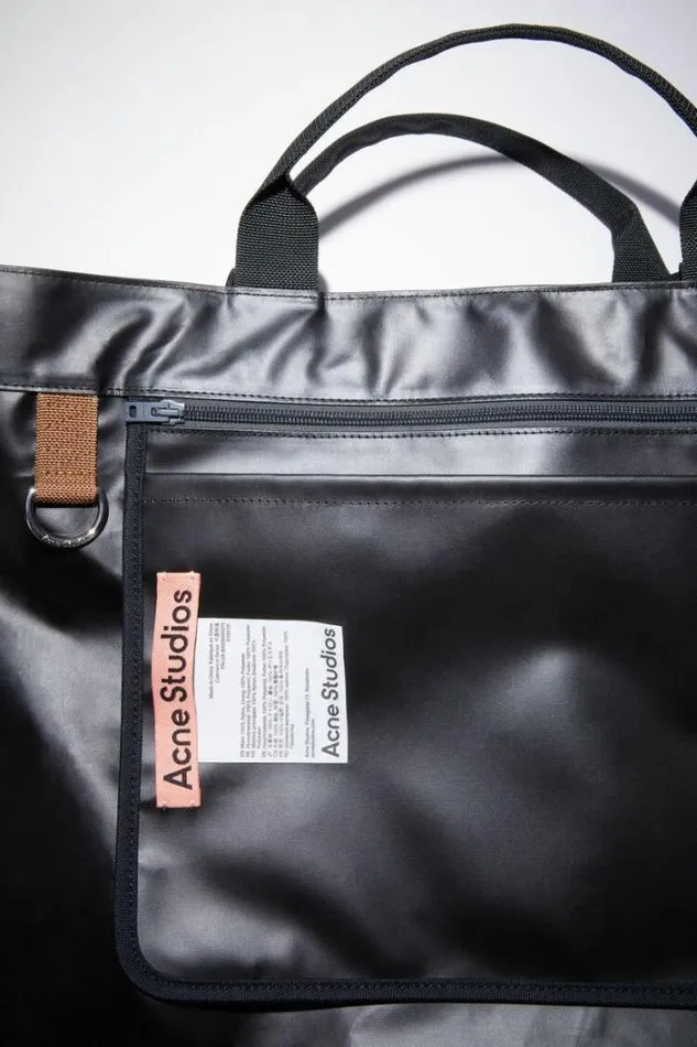 Acne Studios Bags Woman Tote Nylon Bag Black