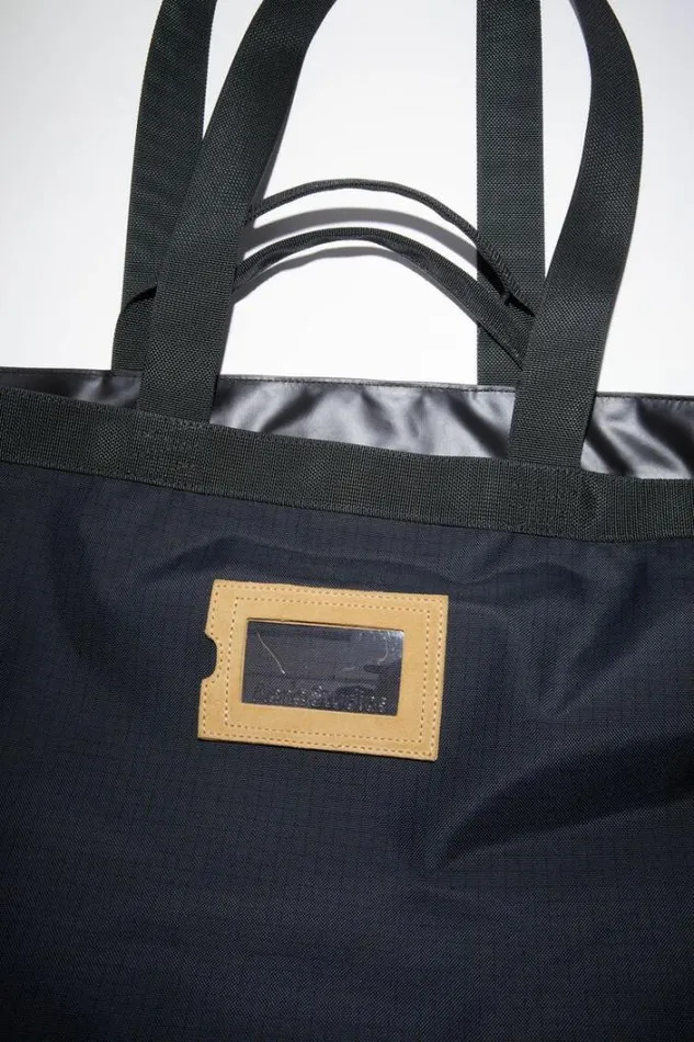Acne Studios Bags Woman Tote Nylon Bag Black