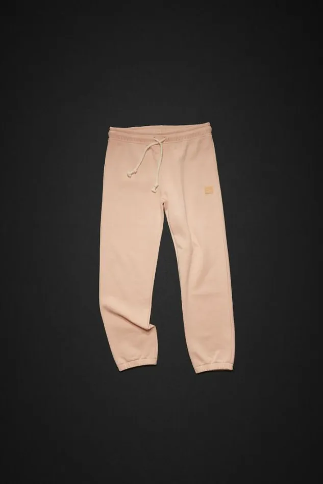 Acne Studios Children Woman Cotton Sweatpants Powder Pink