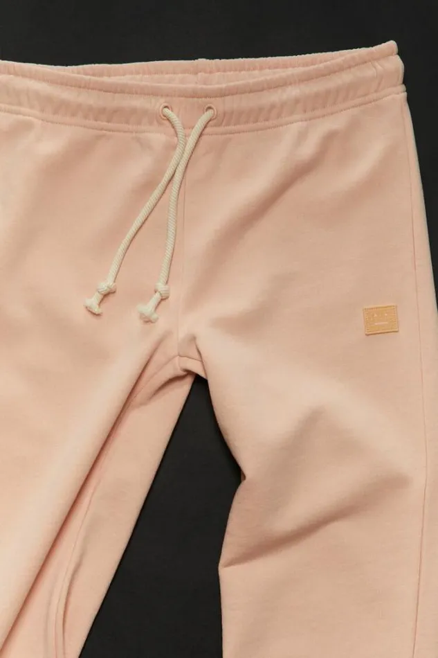 Acne Studios Children Woman Cotton Sweatpants Powder Pink
