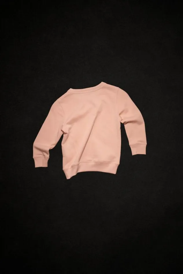 Acne Studios Children Woman Crew Neck Sweatshirt Powder Pink