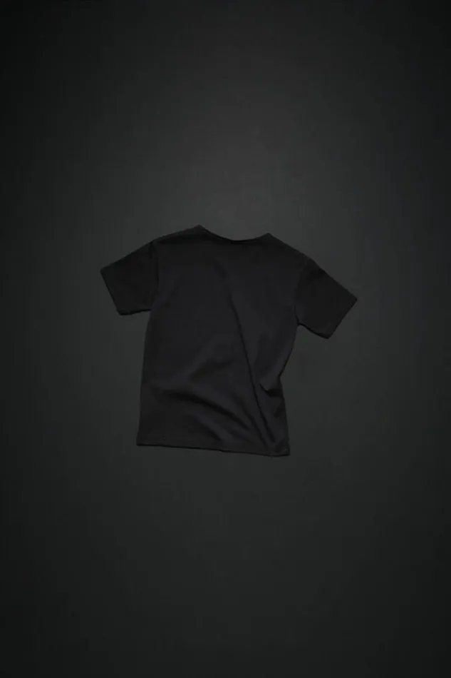 Acne Studios Children Woman Crew Neck Tshirt Black