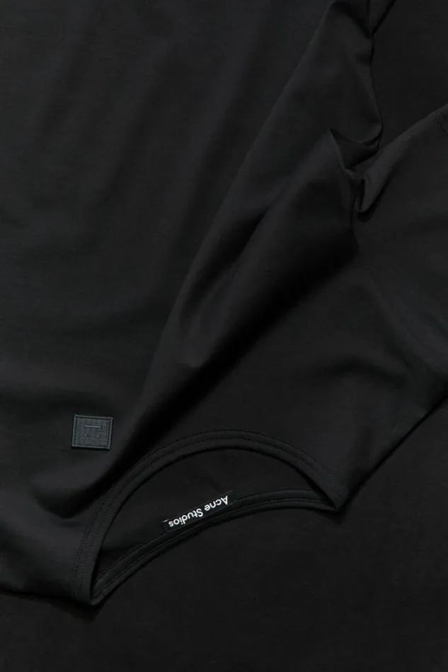 Acne Studios Children Woman Crew Neck Tshirt Black
