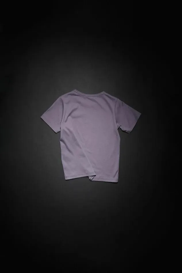 Acne Studios Children Woman Crew Neck Tshirt Faded Purple
