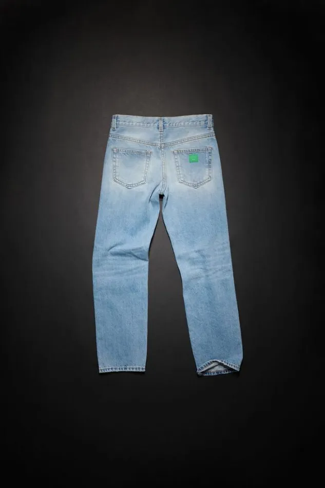 Acne Studios Children Woman Regular Fit Jeans Light Blue