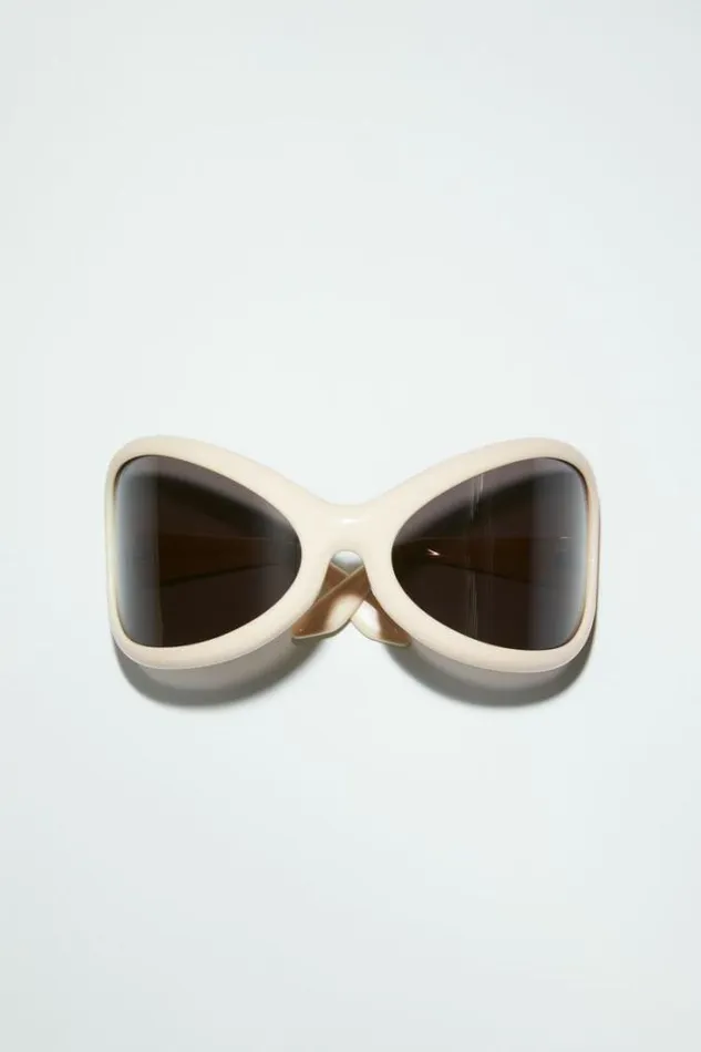 Acne Studios Eyewear Woman Acetate SunglassesRunway Show BlackWhite