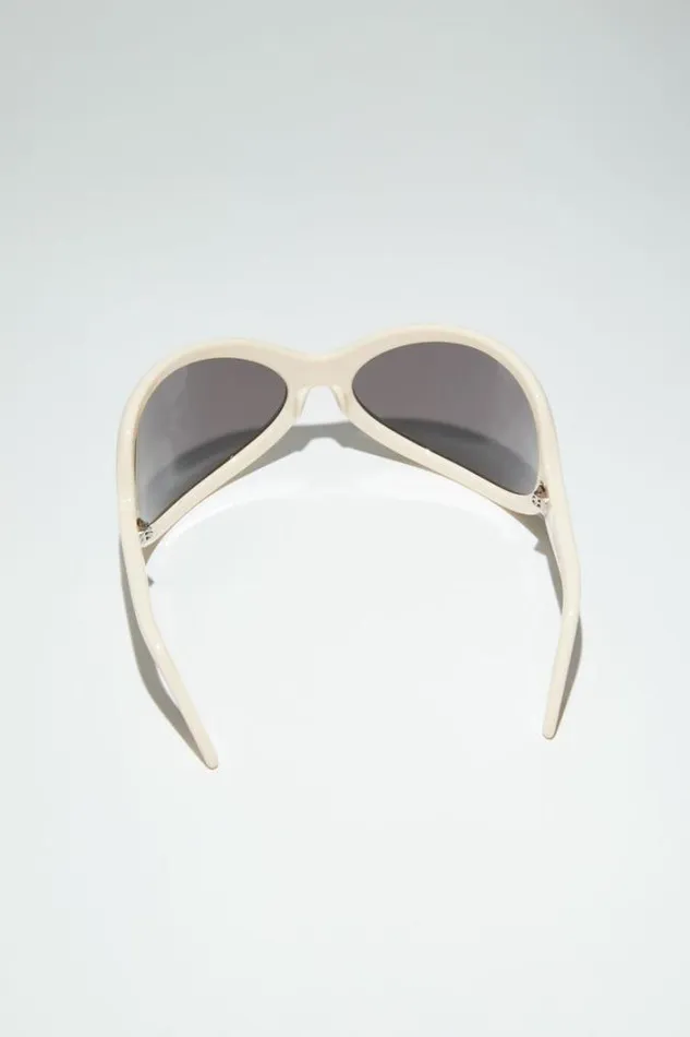 Acne Studios Eyewear Woman Acetate SunglassesRunway Show BlackWhite