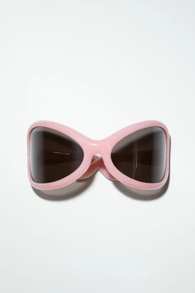 Acne Studios Eyewear Woman Frame Sunglasses PinkBlack