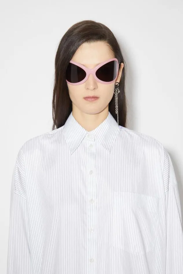 Acne Studios Eyewear Woman Frame Sunglasses PinkBlack