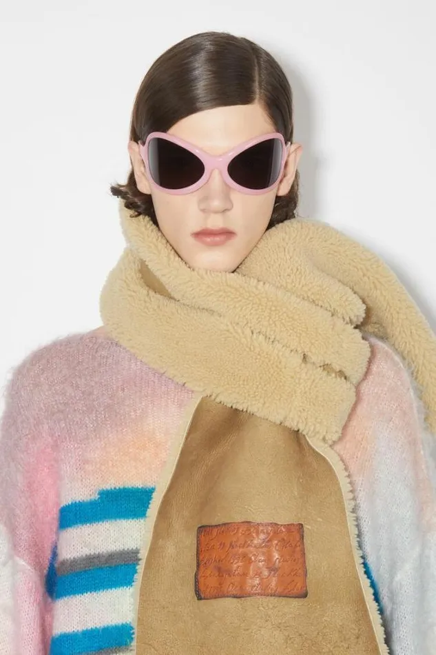 Acne Studios Eyewear Woman Frame Sunglasses PinkBlack