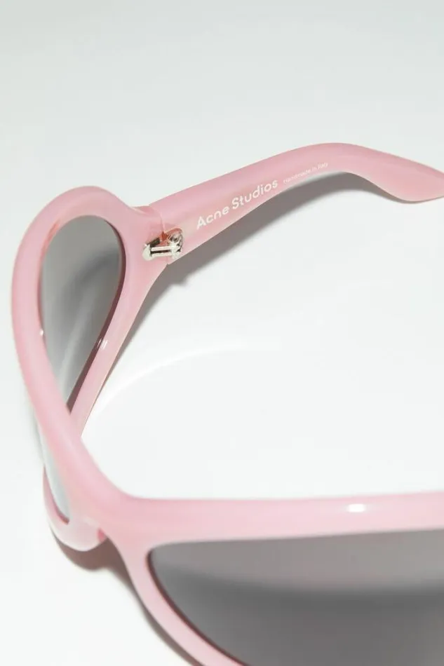 Acne Studios Eyewear Woman Frame Sunglasses PinkBlack