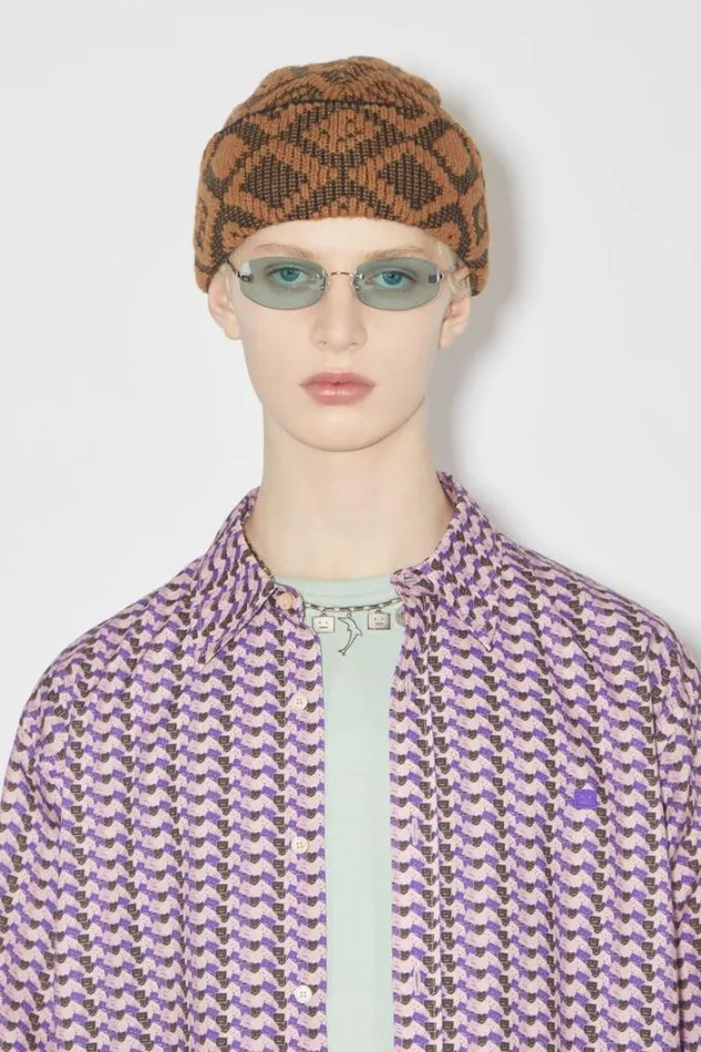Acne Studios Face Collection Woman Sunglasses Jade Green