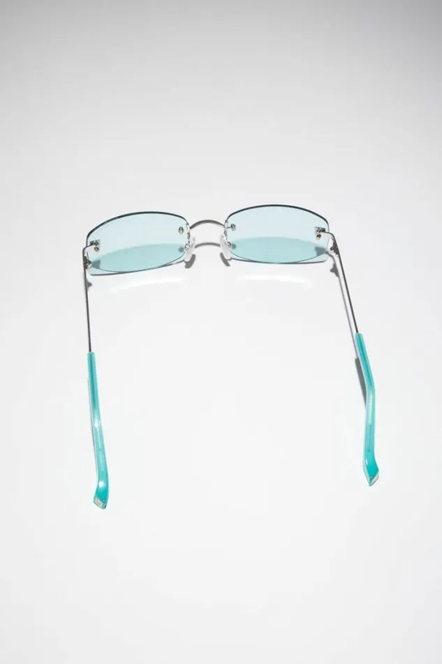 Acne Studios Face Collection Woman Sunglasses Jade Green
