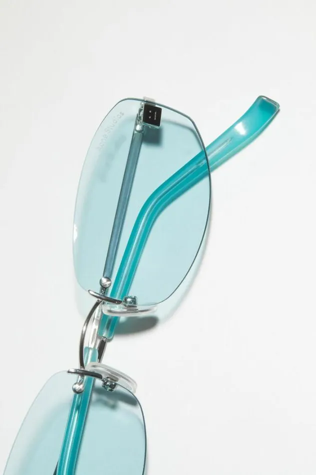 Acne Studios Face Collection Woman Sunglasses Jade Green