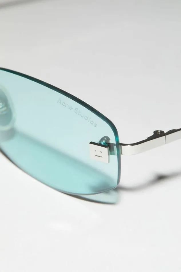 Acne Studios Face Collection Woman Sunglasses Jade Green