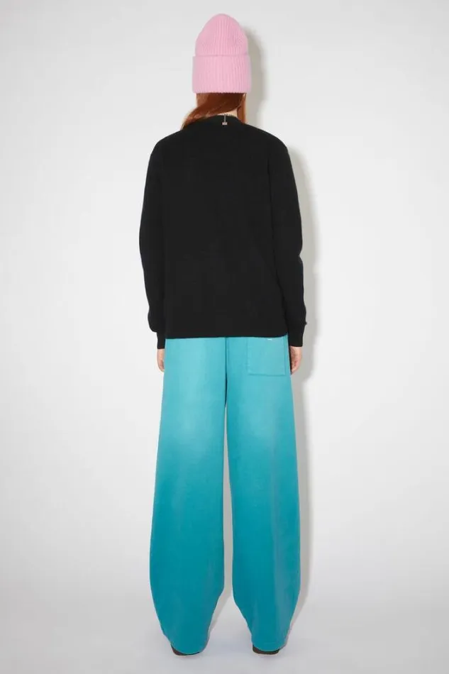 Acne Studios Face Collection Woman Wool CardiganUnisex Black