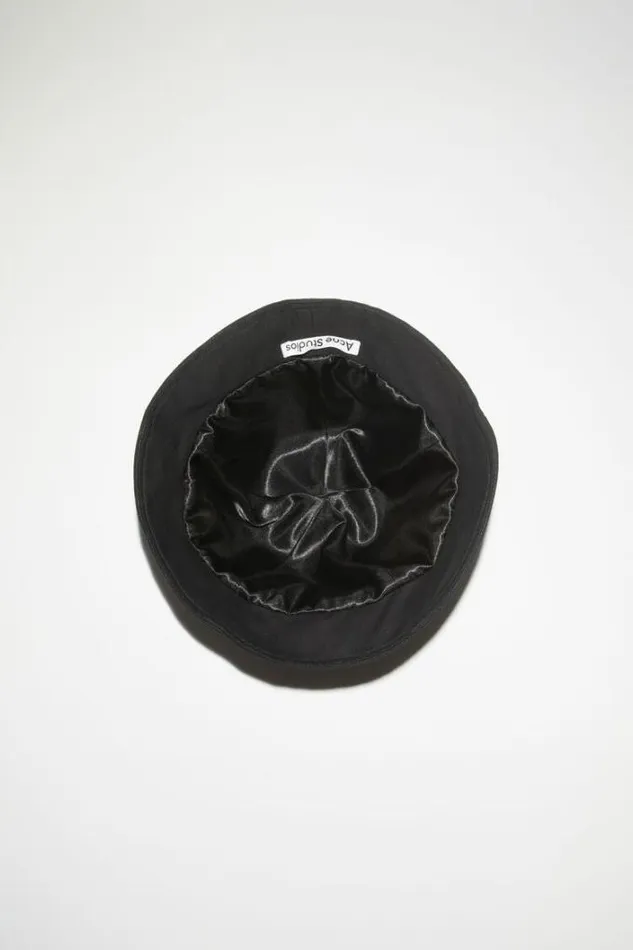 Acne Studios Hats Woman Bucket Hat Black