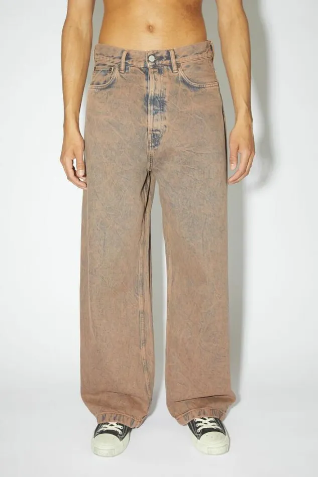Acne Studios Jeans Man Loose Fit Jean 8211 1989 LilacBlue