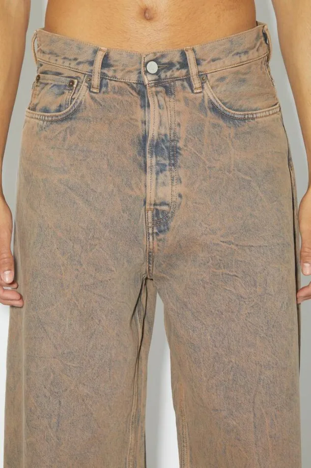 Acne Studios Jeans Man Loose Fit Jean 8211 1989 LilacBlue