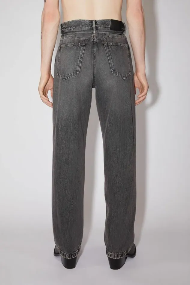 Acne Studios Jeans Man Loose Fit Jeans 8211 1991 TojUnisex Black