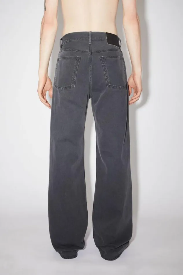 Acne Studios Jeans Man Loose Fit Jeans 8211 2021 Dark Grey