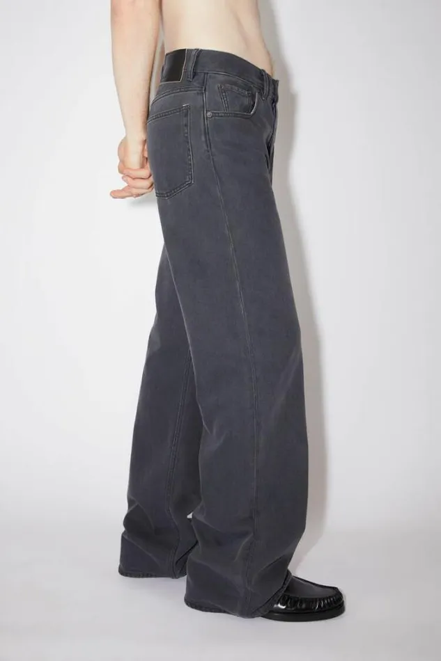Acne Studios Jeans Man Loose Fit Jeans 8211 2021 Dark Grey