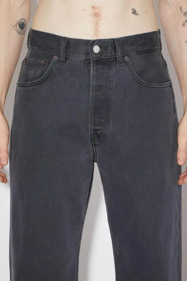 Acne Studios Jeans Man Loose Fit Jeans 8211 2021 Dark Grey